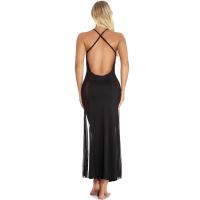 Plus Size Sexy Lingerie Dress - Sheer Backless Evening Gown & Sleepwear for Women, Trendy European and American Style thumbnail
