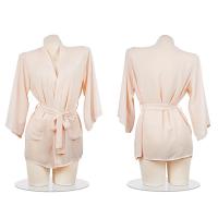 Fantasy Lace Sheer Robe Set - Pure & Tempting Boyfriend-Style Sleepwear & Loungewear Outfit thumbnail