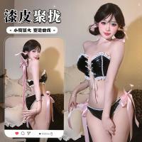 Sensual Lingerie Bodysuit - Busty Maid Costume Role Play Outfit, No-Undress Design for Hot Temptation thumbnail