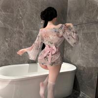 NightSiYeSe Sexy Lace Bunny Ear Lingerie Set - Cute Kawaii Japanese-Inspired 3-Piece Costume Outfit thumbnail