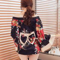 Japanese Kimono Lingerie Set - Sexy Yukata Style Sauna Uniform for Photoshoots & Cosplay thumbnail