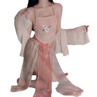 Vintage Chinese-Inspired Lingerie Set - Embroidered Silk Sleepwear & Hanfu-Style Seductive Outfit for Women thumbnail