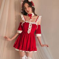 Women's Sexy Christmas Lingerie Set - Halloween Sleep Dress, Role Play Costume & Nightclub Outfit for New Year thumbnail