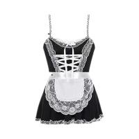 Sexy Maid Costume for Women - Cute & Alluring Pure-Delight Sleep Dress, Role Play Outfit, Plus Size Friendly thumbnail