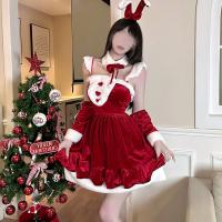 Golden Night Sexy Lingerie Set for Plus Size Women - Christmas, Halloween & New Year Costume Outfit thumbnail