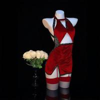 Pure & Dark Lingerie Set - Velvet Witch Cosplay Sleep Dress for Role Play, Sexy & Stylish thumbnail