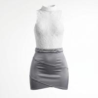 Fei Niao Kui Yue Lace Lingerie Set - Sexy Open-Crotch Costume Outfit for Date Night & Role Play thumbnail