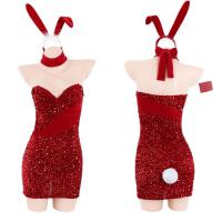 Dragon Year New Year Lace Sheer Lingerie Set - Sexy Costume Outfit for Christmas & NYE thumbnail