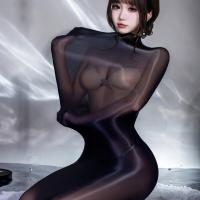 Genuine Yun Sensual 5D Ultra-Thin Horse Oil Sleep Socks – Seamless, Glossy, Transparent Unisex Legwear thumbnail