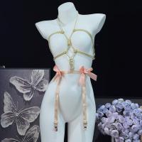 Genuine Yun Sensual Bondage Bodysuit - Sexy Rope Lingerie Set with Pure-Allure SM Uniform for Women thumbnail