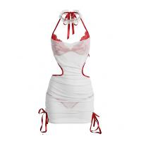 Flybird Moon Gaze Lingerie Set - Sexy Nurse Costume with Skirt, Pure Temptation Nightclub Outfit for Women thumbnail