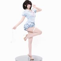Blue Sweet-Play Lingerie Skirt - Flirty Cupcake Mini Dress with High-Waist Slimming Fit & Feminine Ruffles thumbnail
