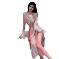 Chinese-Inspired Sexy Lingerie Set - Elegant Qipao Style Bedroom Outfit for Couples Play thumbnail