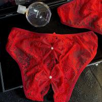 Escape Princess Lace Cotton Bikini Panties for Women – Romantic Pink Sheer Floral Underwear thumbnail