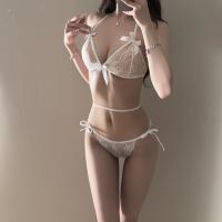 Guiyun Sexy Lingerie Set - Japanese Lace Pure & Tempting Matching Bra and Panty Outfit thumbnail
