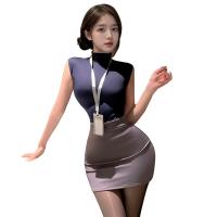 Mannyan Sexy Lingerie Set for Women – Pure & Tempting Secretary Outfit with Pencil Skirt & Matching Sleep Dress thumbnail