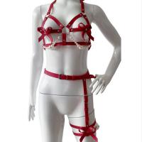 Pearl Leather Corset Set – Sexy Waist Trainer & Bustier Combo for Couples, Body Shaping Lingerie thumbnail