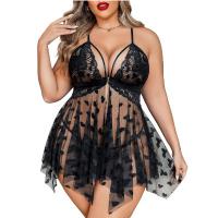 Plus Size Sexy Lingerie Set - Romantic Lace Erotic Outfit for Women,Europe and America-Style Passion Ensemble thumbnail