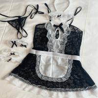 Plus Size Sexy Lingerie Set - Sheer Transparent Sleepwear & Uniform-Inspired Erotic Outfit for Women thumbnail
