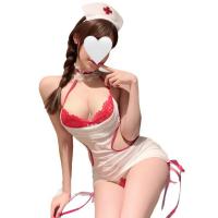 Pure & Playful Nurse Lingerie Set – Seductive Sleepwear for Romantic Nights & Roleplay Fun thumbnail