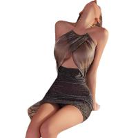 Pure & Seductive Busty Secretary Outfit - Sexy Strapless Bodycon Nightclub Set for Women thumbnail