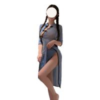 Pure & Seductive Lace Cheongsam Lingerie Set - Romantic Date Night Sleepwear for Small Bust thumbnail