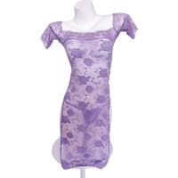 Pure & Seductive Sheer One-Shoulder Qipao Lingerie Set - No-Remove Rearless Temptation Outfit thumbnail