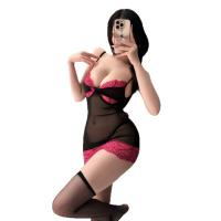 QQNY Seductive Lace Corset Dress with Underwire - Pure Temptation Office Uniform Set for Women thumbnail