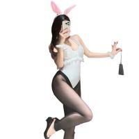 Rabbit Girl Costume Set - Sexy Lingerie Bodysuit & Headband for Parties, Bars & Stage Performances thumbnail