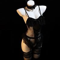 Rabbit Girl Lingerie Set - Sexy Tight-Fit Costume Sleepwear for Women, Pure Temptation Outfit thumbnail