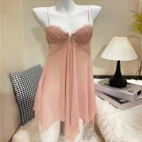 Women's Sexy Lace See-Through Lingerie Set - Seductive No-Remove Bra & Panty Sleepwear Outfit S107 thumbnail