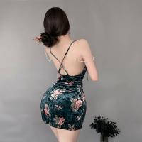 Sensual Ancient Chinese-Inspired Lingerie Set - Romantic Date Night Silk Sleepwear & Seductive Hanfu-Style Robe thumbnail