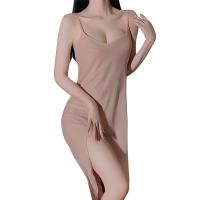 Premium Sensual Lingerie Set - Busty Mommy Dress, Strapless Bodycon Skirt & Sheer Stockings for Couples thumbnail