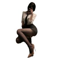 Women's Sexy Sheer Secretary Costume Set - Tight-Fit Temptation Lingerie for Nightclub & Role Play thumbnail