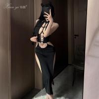 Xianyi Sexy Lingerie Set - Revealing Nurse Costume Bodysuit for Women, Halloween Naughty Outfit, Easy-On Bedroom Robe thumbnail