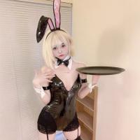 Xiyun Sexy PVC Lace-Up Lingerie Set - Anime Devil-Themed Pure-Yet-Alluring Cosplay Outfit thumbnail