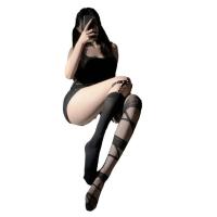 Y2K Retro Sexy JK Over-the-Knee Lace-Up Stockings with Rivets - Pure Temptation Fetish Hosiery thumbnail