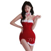 New Year Lingerie Set - Sexy Holiday Cosplay Sleepwear & Seductive Uniform Outfit for Women thumbnail