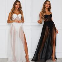 Muse Mashi White Mesh Long Lingerie Dress - Sexy Elegant Sheer Nightgown for Women, AliExpress & Amazon Bestseller thumbnail