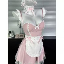 Pure & Playful Lingerie Set - Seductive Sleepwear Dress with Modest Allure, Naughty Yet Elegant Nightgown
