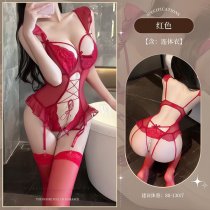 QQNY Pure Allure Sleepwear Set – Elegant Sensual Lingerie for Women, Luxury Bedroom Wear with Soft Lace & Silky Fabric