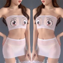 Cosplay Bodysuit Sexy Lingerie Outfit - Cartoon Tight-Fit Stretch One-Piece Deadpool Swimwear Style