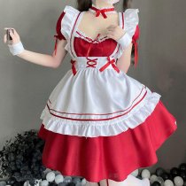 Sexy Lace Maid Costume for Women - Seductive Sheer Apron with Adjustable Straps, Role Play Outfit C1371