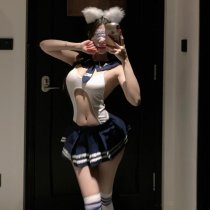 Pure & Playful Lingerie Set - Cute Student-Style JK Erotic Underwear for Sensual Fun & Intimate Moments