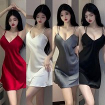 Romantic Lace Nightgown Set - Sexy Backless Sleepwear & Seductive Lingerie Outfit for Women
