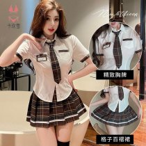 Kameixue Cosplay JK Uniform Skirt Set - Cute Schoolgirl Outfit for Roleplay & Photoshoots
