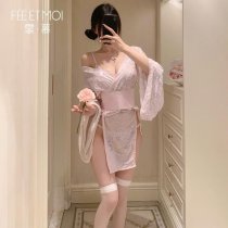 Feimu Japanese-Inspired Seductive Side-Open Thong Set – Breathable 3-Piece Lingerie for Effortless Intimacy