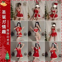Christmas Velvet Lingerie Nightgown - Sexy Role Play Costume for New Year's Eve & Holiday Parties