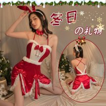 Ai Ruru Sexy Lingerie Set - Irregular Holiday Costume for Christmas & New Year Cosplay, Factory Direct Uniform Style