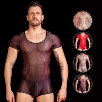 2024 Men's Cooling Seamless Shapewear Bodysuit – Lightweight, Breathable, Skin-Friendly Compression Underwear